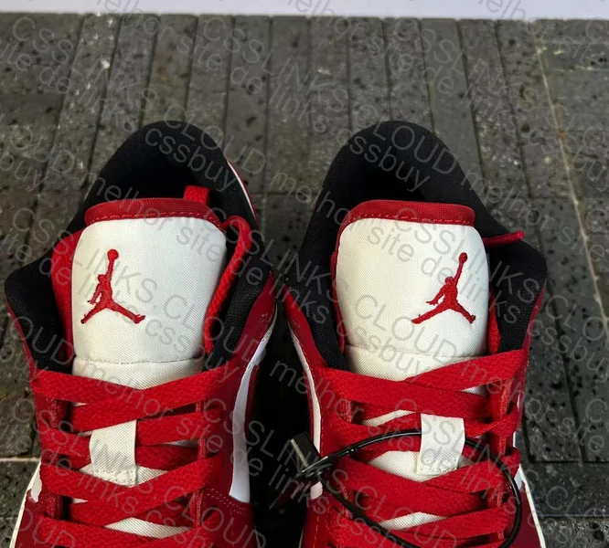 Jordan 1 Low White Gym Red - 190y - DT Batch