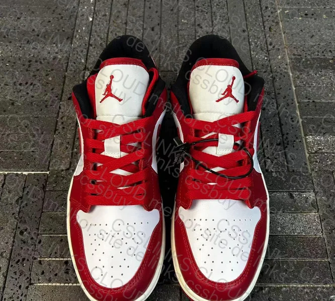Jordan 1 Low White Gym Red - 190y - DT Batch 2