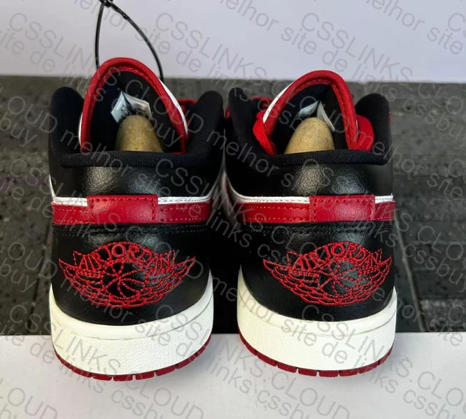 Jordan 1 Low White Gym Red - 190y - DT Batch 6