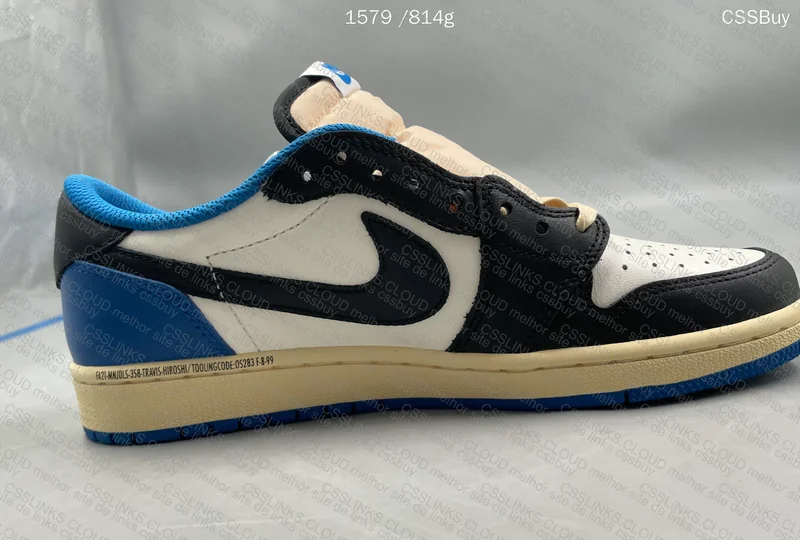 Jordan 1 Low x Fragment FK 3