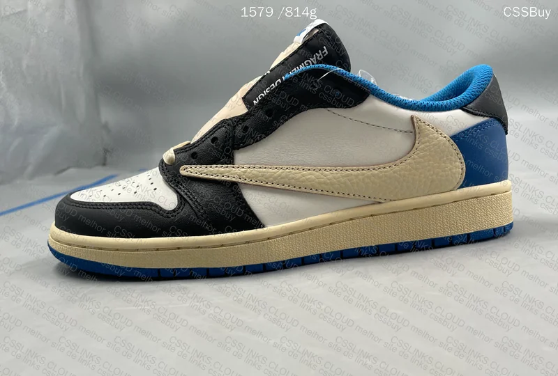 Jordan 1 Low x Fragment FK 4