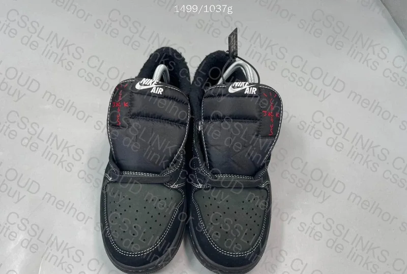 Jordan 1 low x Travis black phantom