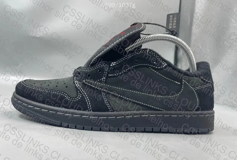 Jordan 1 low x Travis black phantom 4