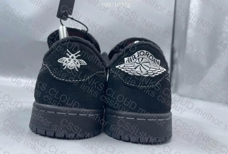 Jordan 1 low x Travis black phantom 7