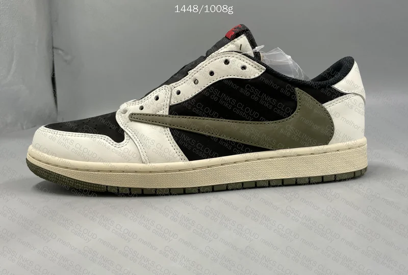 Jordan 1 Low x Travis Scott "Olive" DZ4137-106 2