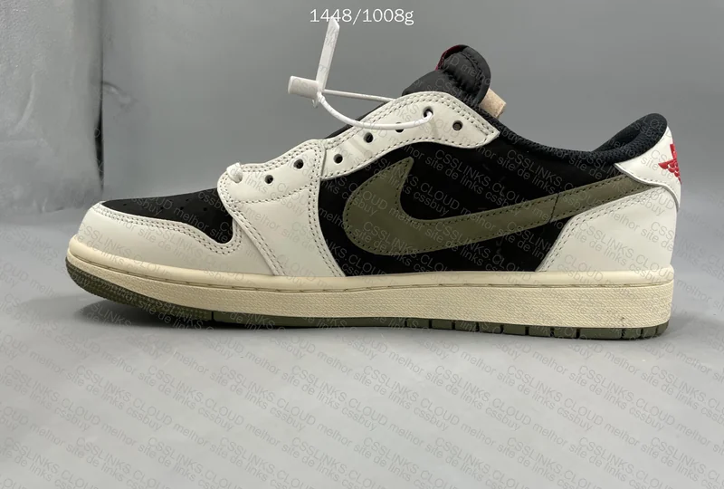 Jordan 1 Low x Travis Scott "Olive" DZ4137-106 3