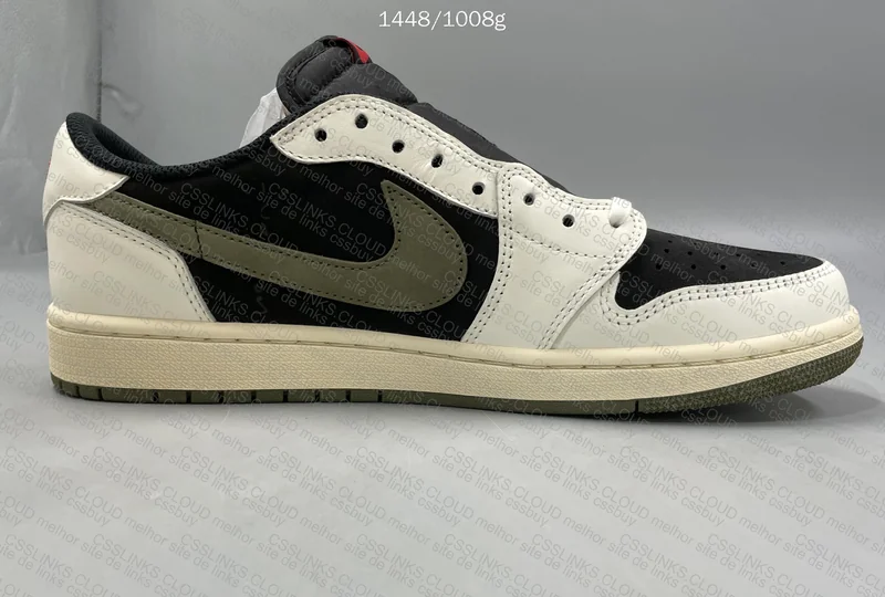 Jordan 1 Low x Travis Scott "Olive" DZ4137-106 6