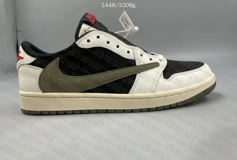 Jordan 1 Low x Travis Scott "Olive" DZ4137-106 8