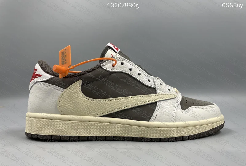 Jordan 1 Low X Travis Scott Reverse Mocha ZOK 7