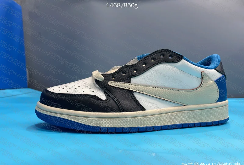 Jordan 1 low x travis x fragment 3