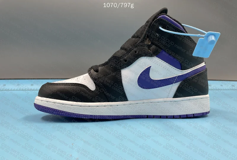 Jordan 1 Mid Court Purple 2