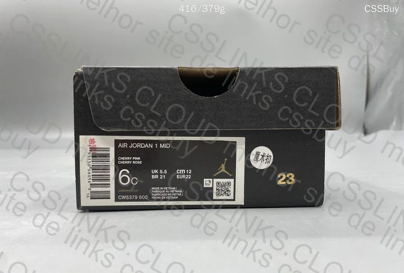 Jordan 1 Mid Digital Pink Kids