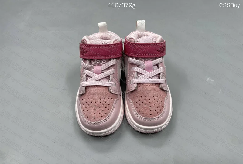 Jordan 1 Mid Digital Pink Kids 2