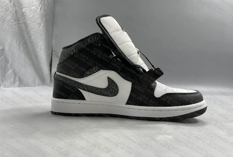 Jordan 1 Mid Panda 6