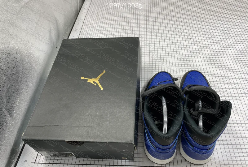 jordan 1 mid - Royale blue
