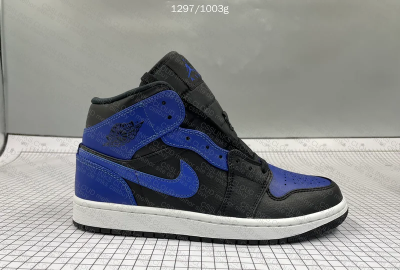 jordan 1 mid - Royale blue 5