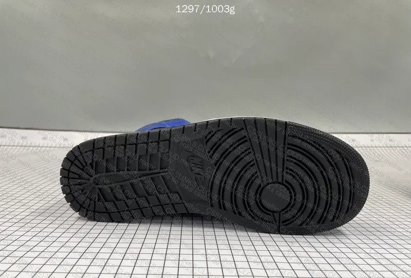 jordan 1 mid - Royale blue 7