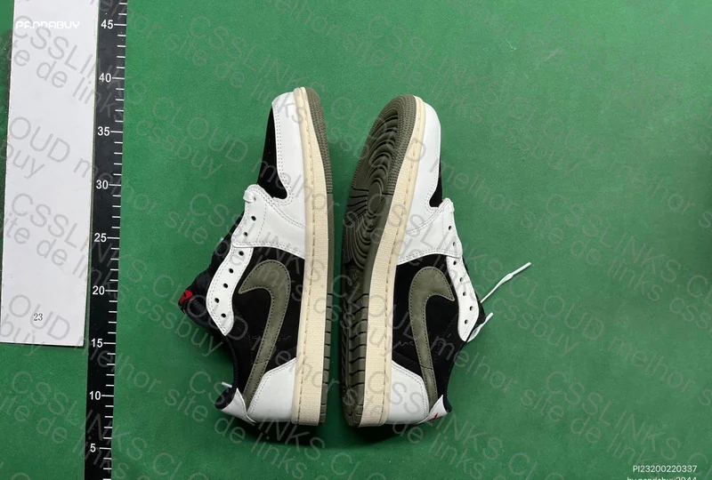 JORDAN 1 OG LOW TRAVIS SCOTT OLIVE 3