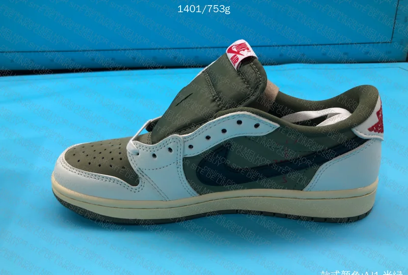 Jordan 1 Retro Low OG SP Medium Olive 4