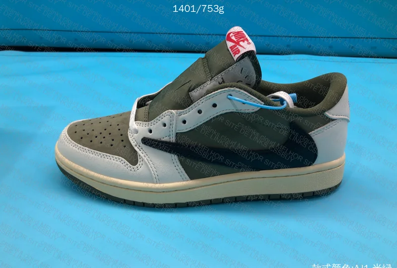 Jordan 1 Retro Low OG SP Medium Olive 5