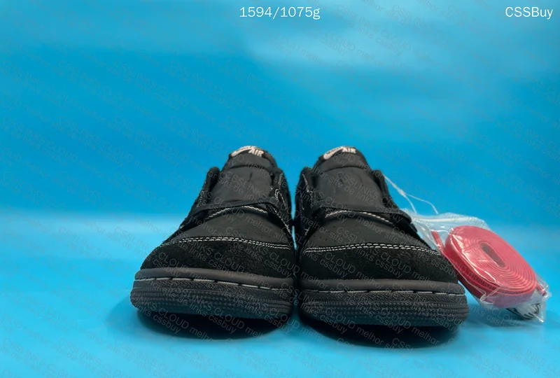 Jordan 1 Retro Low OG SP - Travis Scott Black Phantom