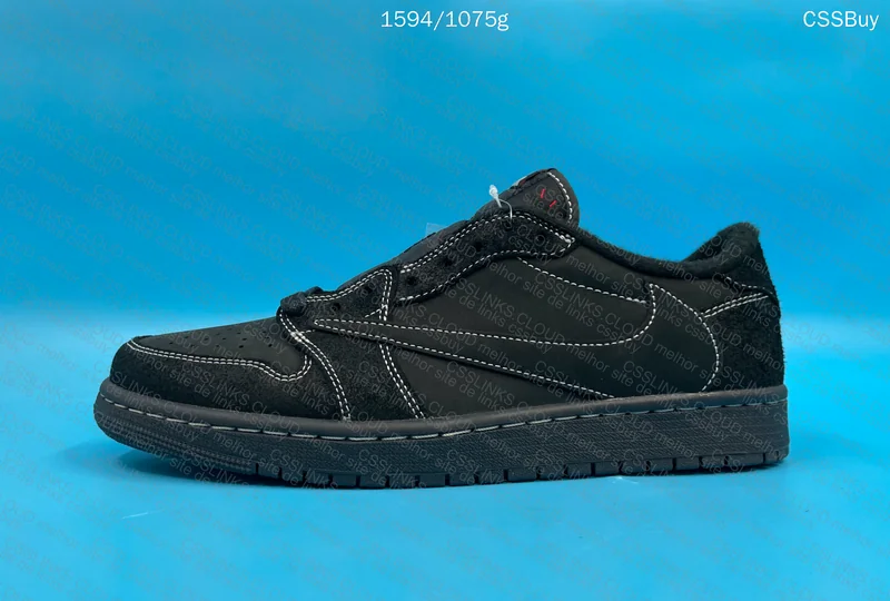 Jordan 1 Retro Low OG SP - Travis Scott Black Phantom 4