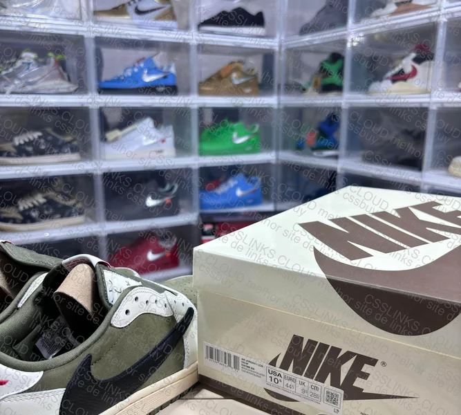 Jordan 1 Retro Low OG SP Travis Scott Medium Olive 7