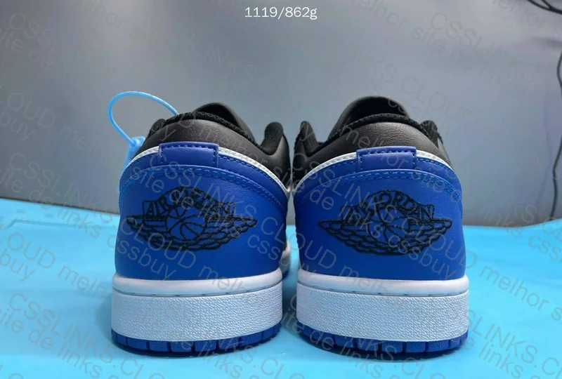 Jordan 1 Royal Toe 5