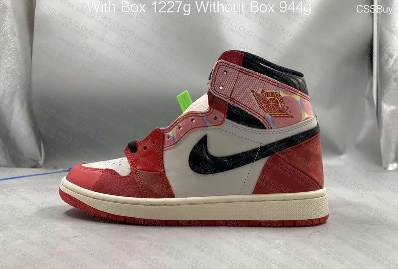 Jordan 1 Spider Man across the spider-verse