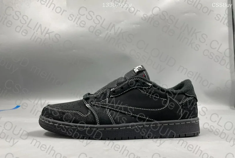 Jordan 1 travis black phantom 2