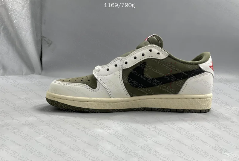 Jordan 1 travis scott medium Olive 5
