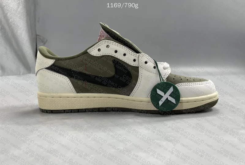 Jordan 1 travis scott medium Olive 6
