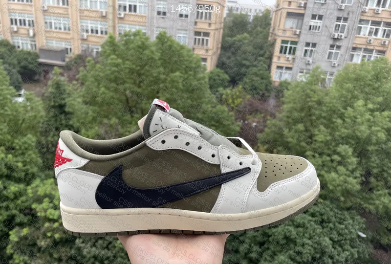 Jordan 1 Travis Scott Medium Olive (2/2)