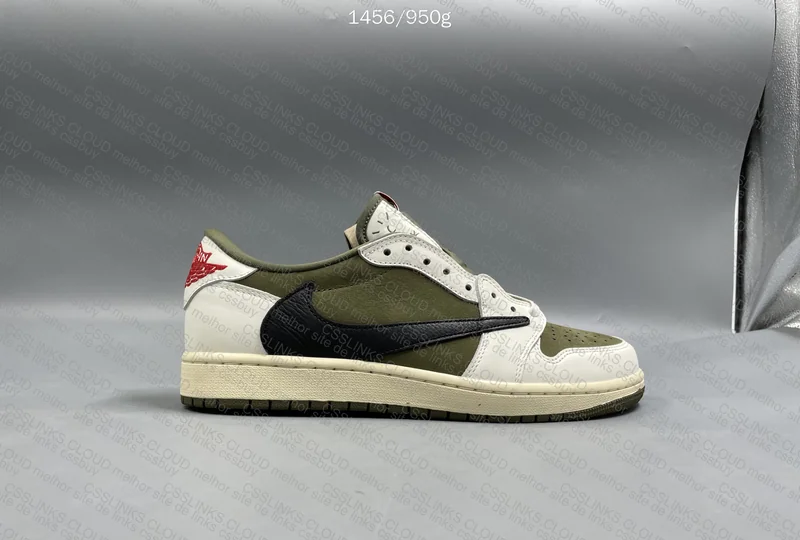 Jordan 1 Travis Scott Medium Olive (2/2) 3