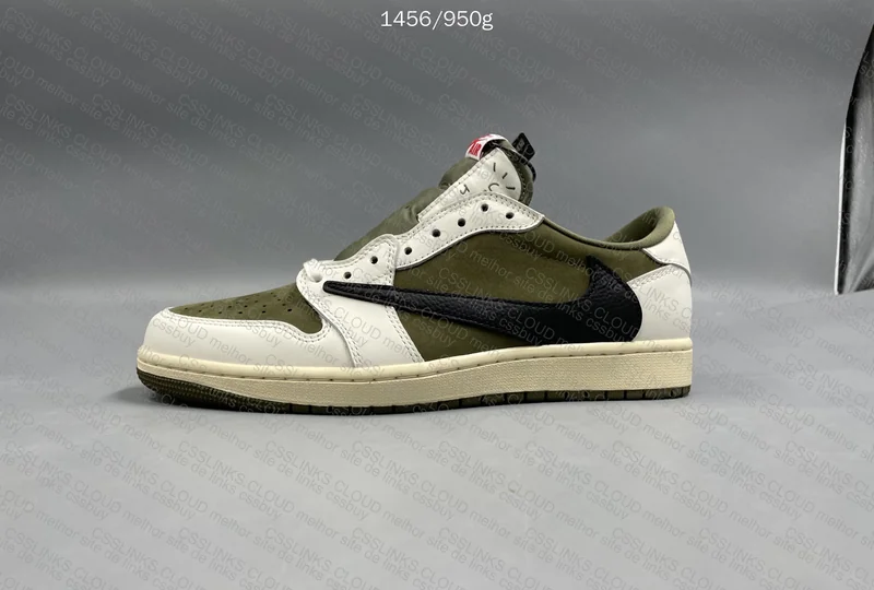 Jordan 1 Travis Scott Medium Olive (2/2) 4
