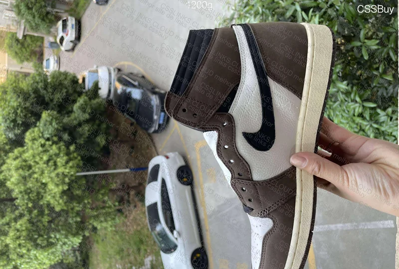 Jordan 1 Travis Scott Mocha High OG LJR 1.0 (B grade) 5