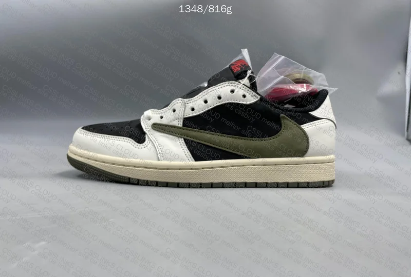 Jordan 1 Travis Scott - Olive 6