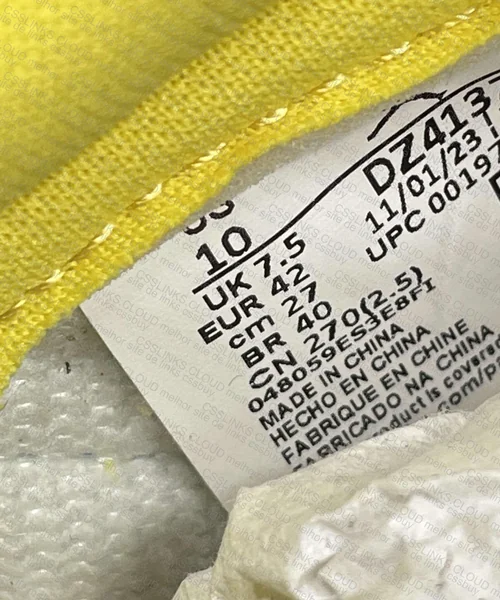 Jordan 1 TS Canary KX Batch 8