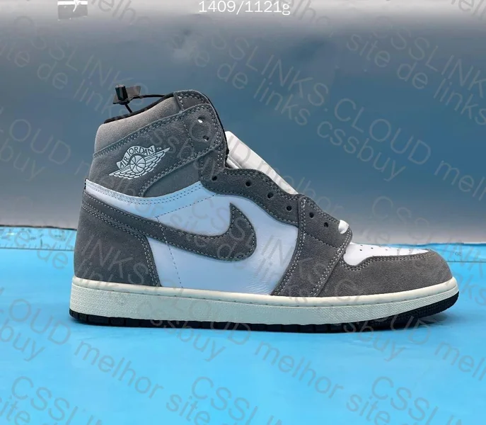 Jordan 1 washed grey 4