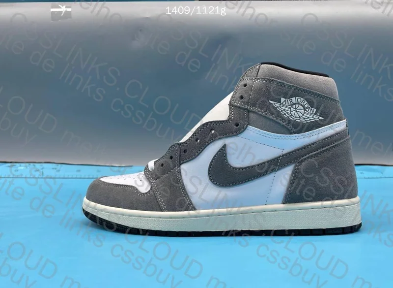 Jordan 1 washed grey 7
