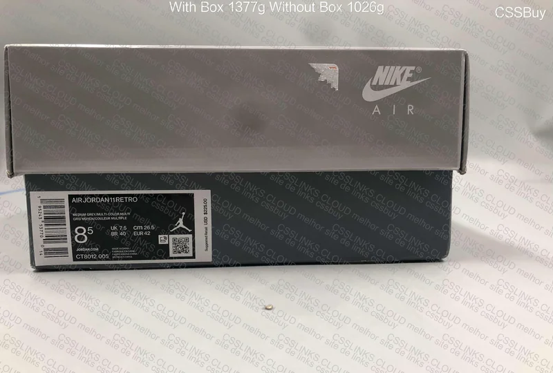 Jordan 11 Cool Grey 8