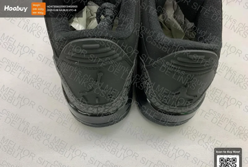 jordan 3 ( aj3) black cat