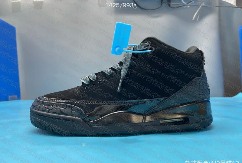 jordan 3 black cat 3
