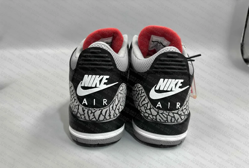 Jordan 3 Black cement 3