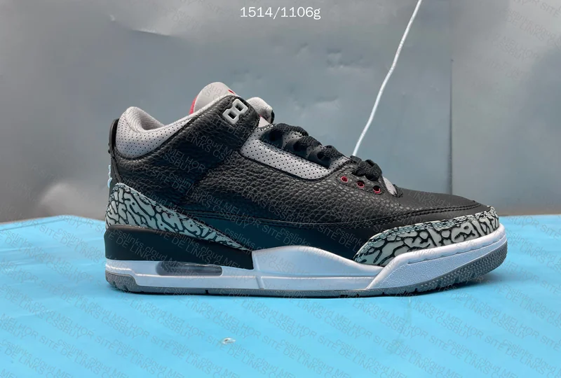 Jordan 3 Black Cement 8