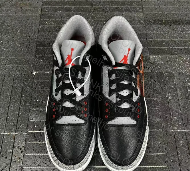 Jordan 3 Black Cement | GX Batch