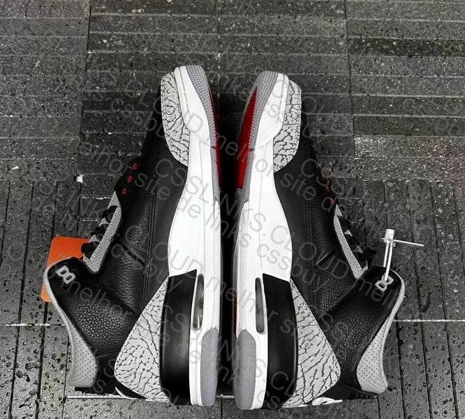 Jordan 3 Black Cement | GX Batch 3