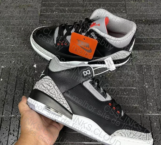 Jordan 3 Black Cement | GX Batch 8