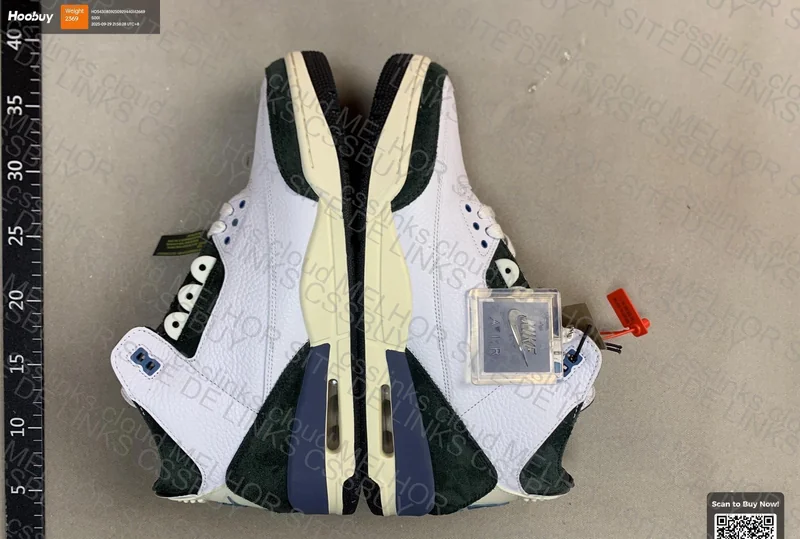 Jordan 3 Difused Blue 2