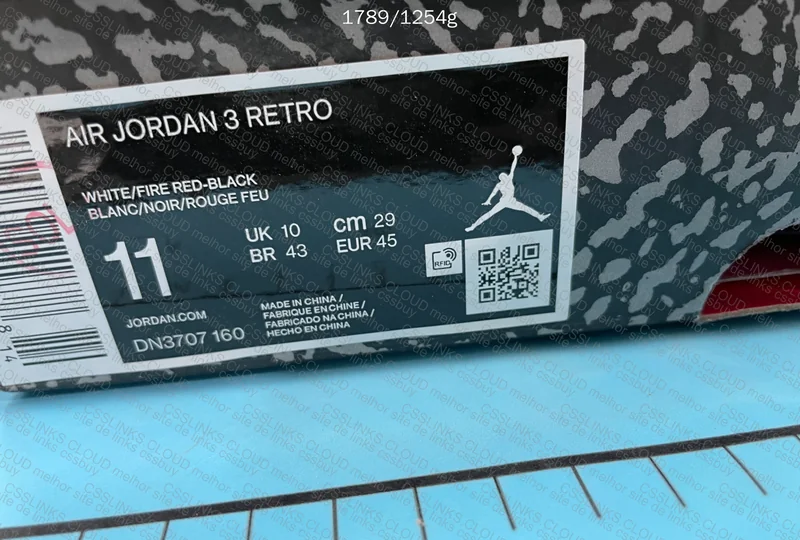 Jordan 3 Fire Red 5